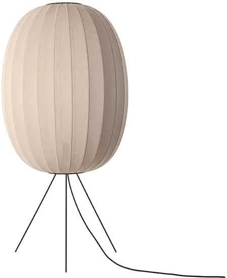 Made By Hand Knit-Wit High/Oval Lattiavalaisin Ø65 Sand Stone