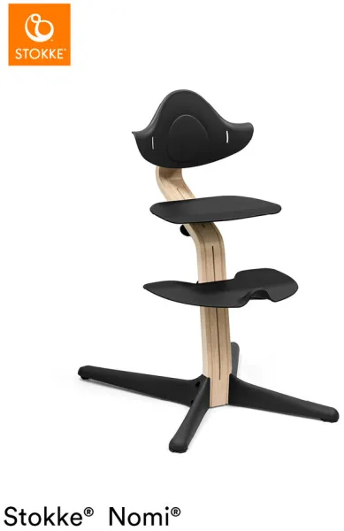 Stokke Nomi-tuoli - Natural Black